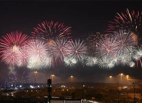 铜川焰火晚会